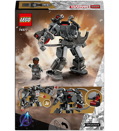 ?LEGO? Marvel Infinity Saga - War Machine-kamprobot 76277 - 154