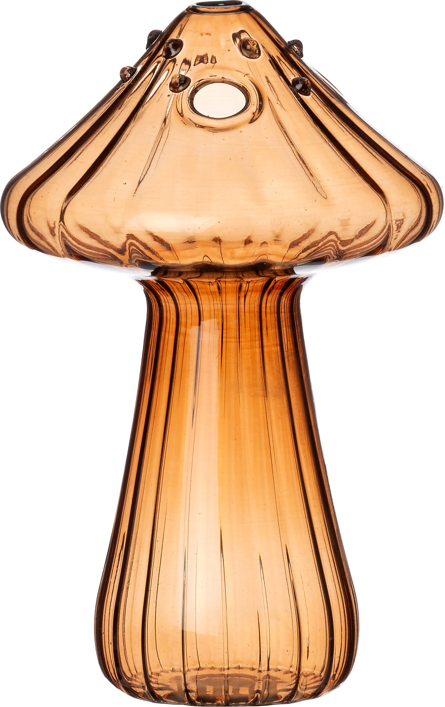 Intratuin vaas paddenstoel oranje D 7 H 11 cm