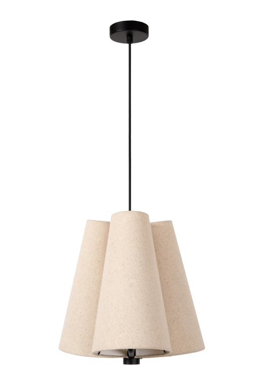 Lucide Gregory 3 cluster hanglamp zwart