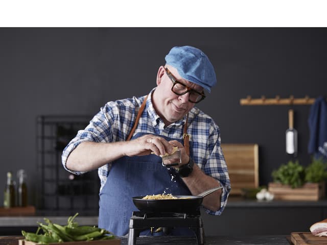 HOLM Stegepande Dia 28 cm Sort