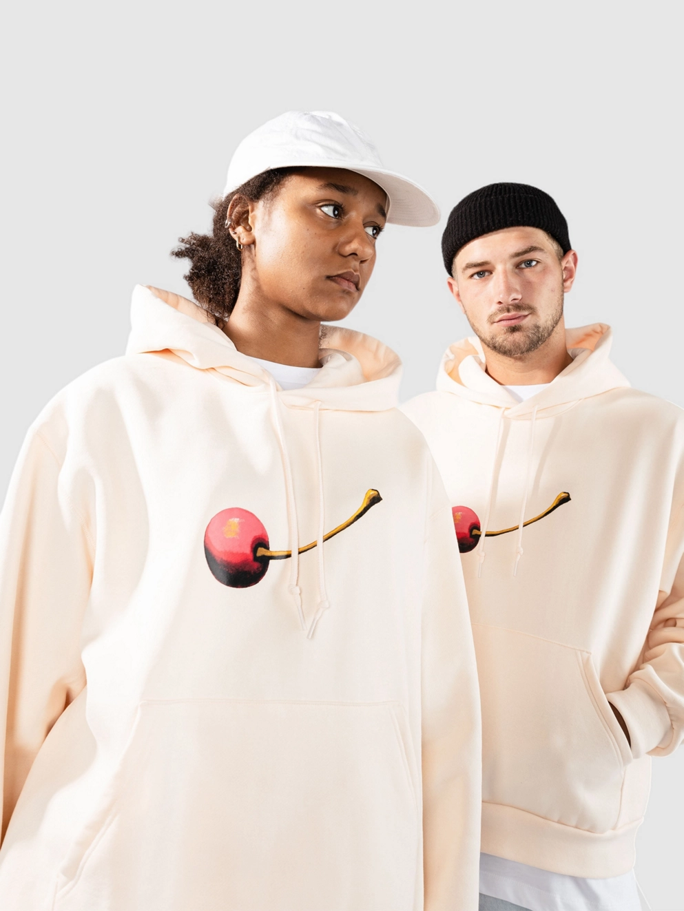 Nike Sb Fleece Cherry Hoodie guava ice/white