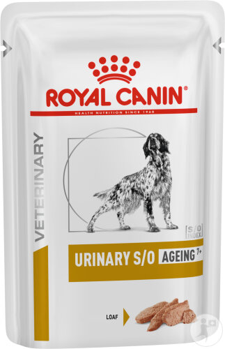 Royal Canin Veterinary Diet Canine Urinary S/O Ageing 7+ Sachets 12x85g