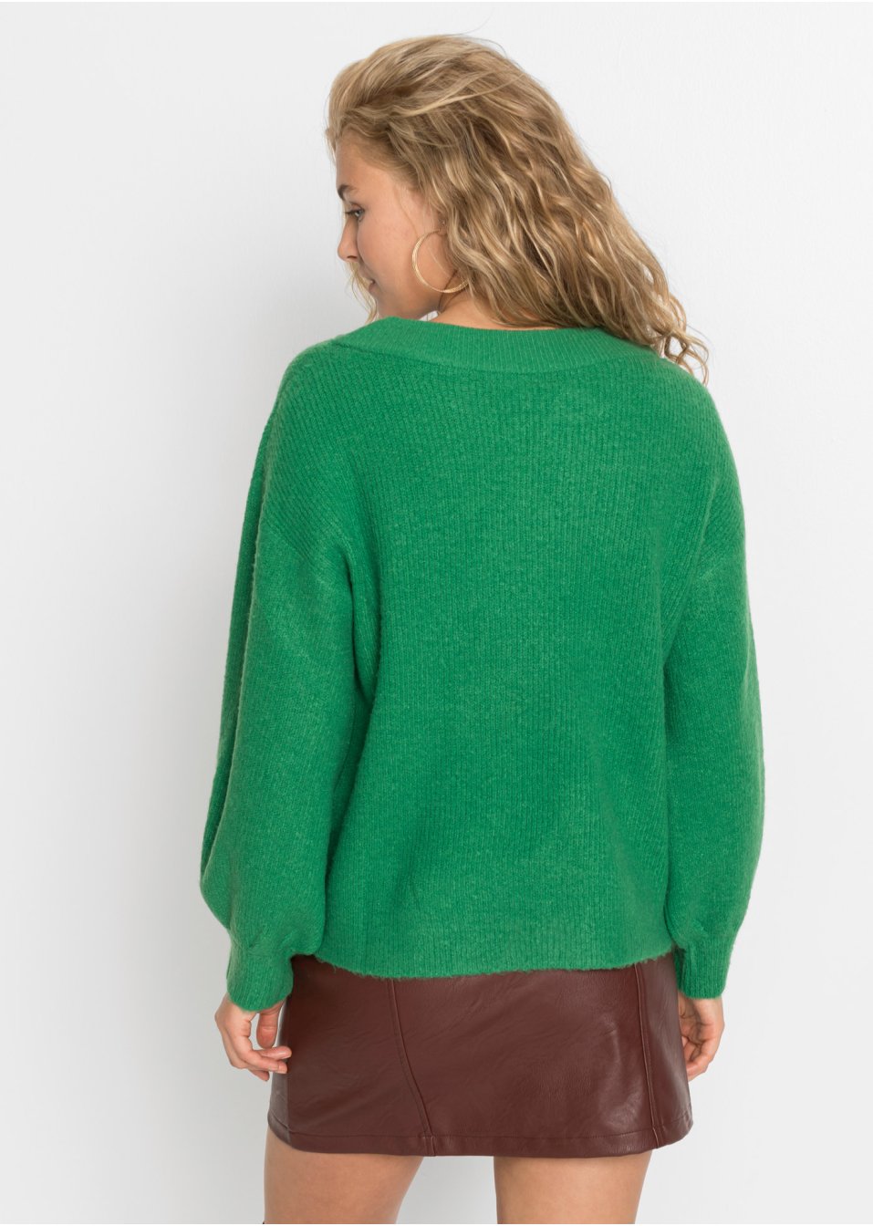 Pull en maille volumineux