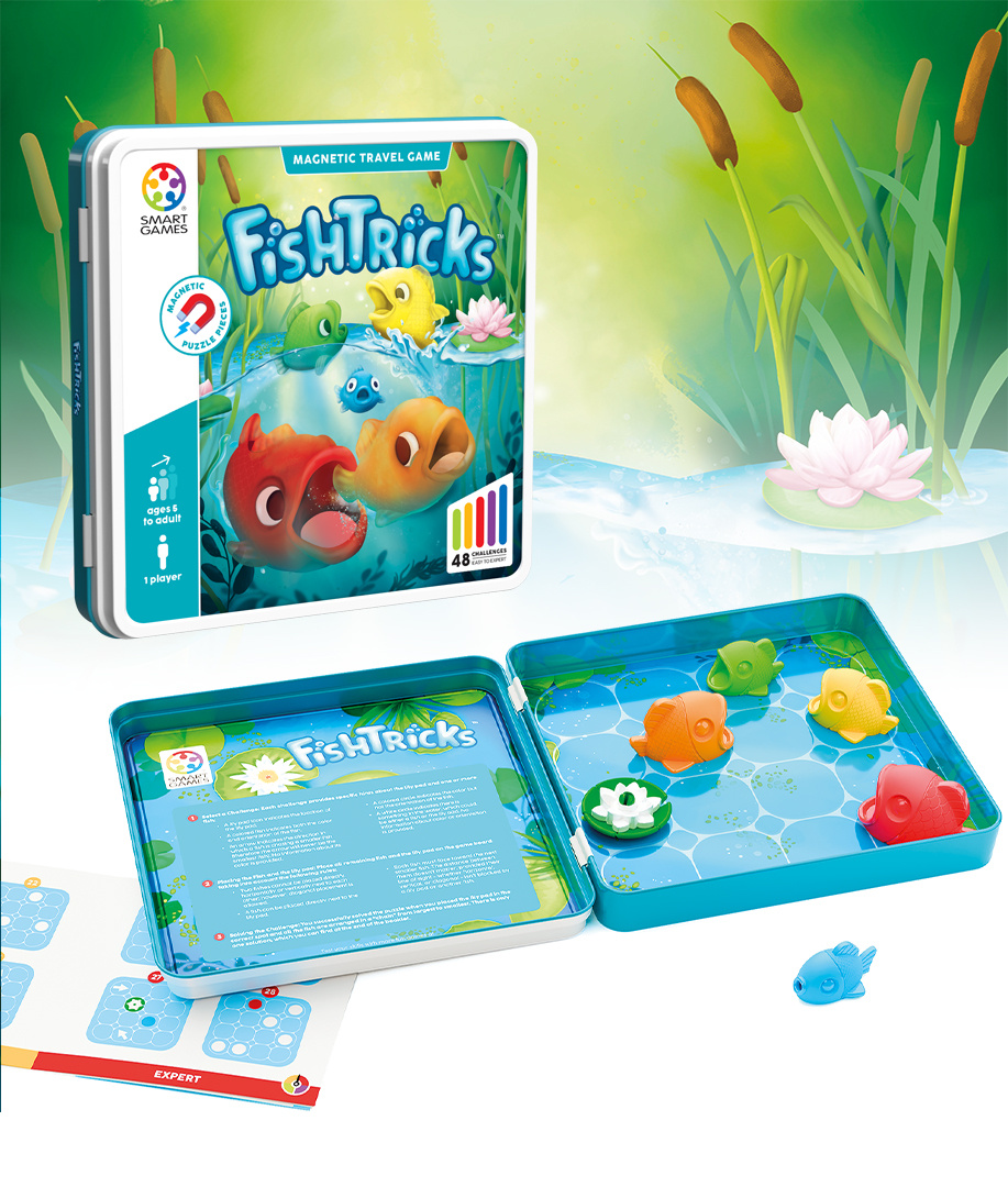Smart games Smartgames Magnetic Fish Tricks