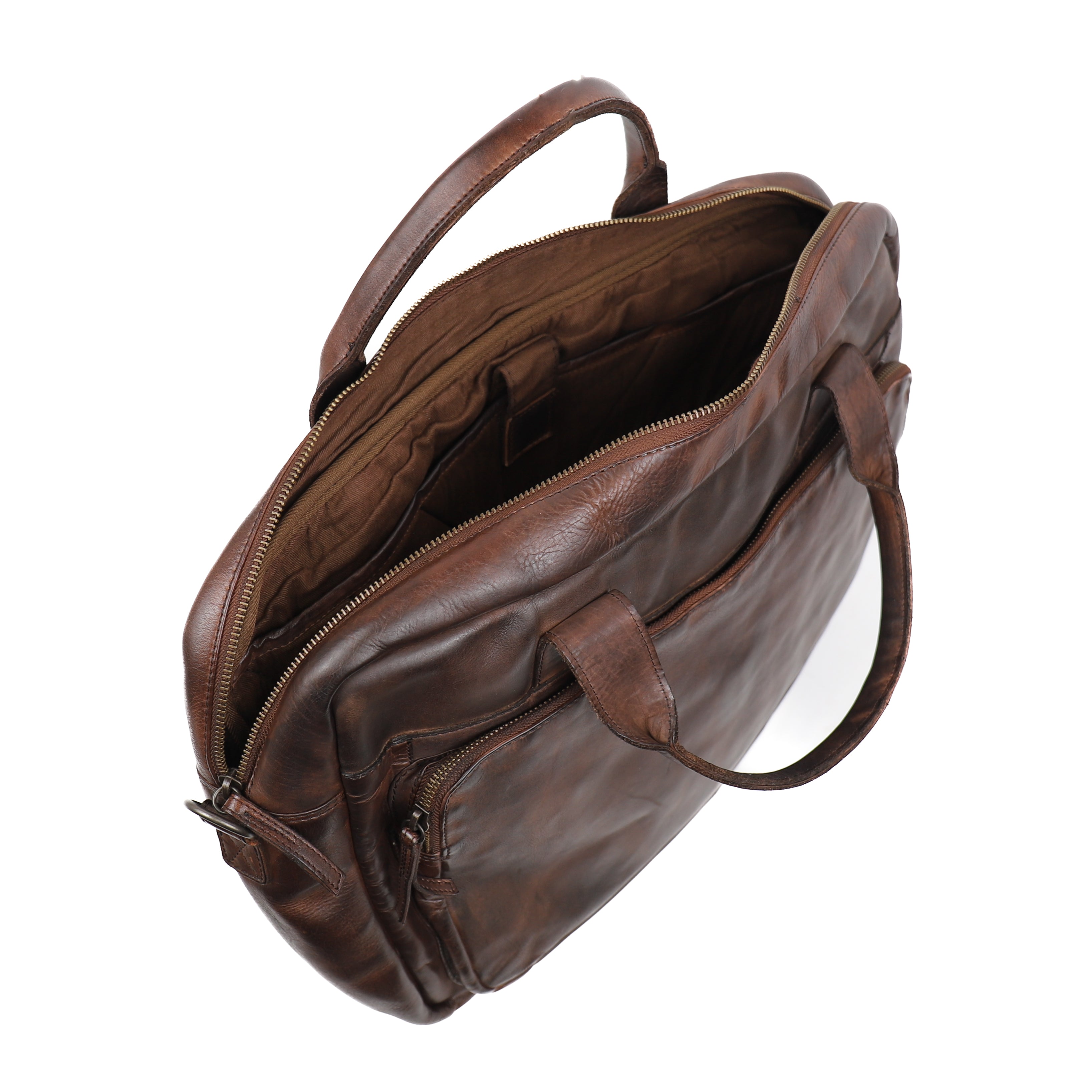 Laptoptas 'Dani' donkerbruin - CL 36824 Donkerbruin