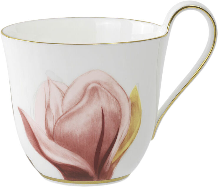 Royal Copenhagen Flora h/h kop magnolia 33 cl Hvid