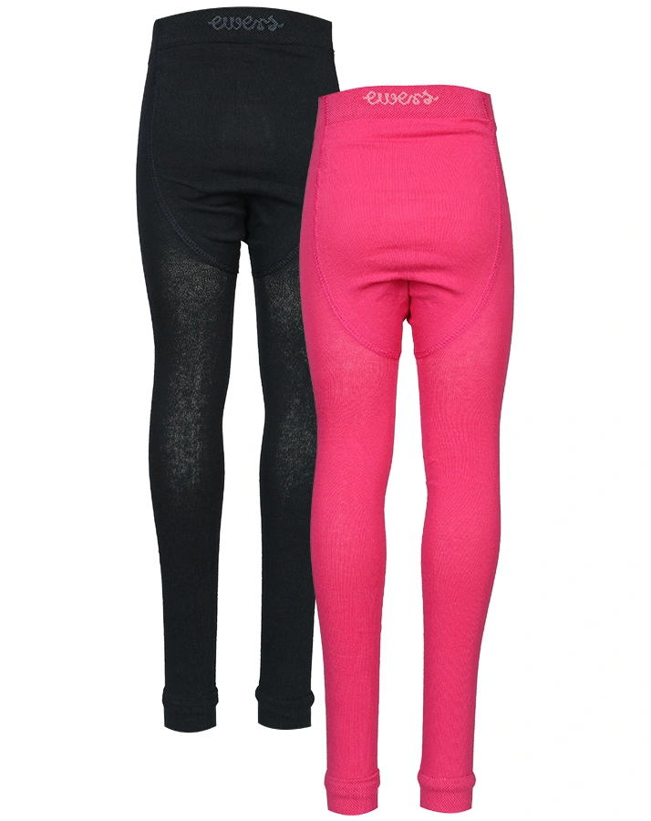 Leggings UNI BASIC 2er-Pack in marine/pink