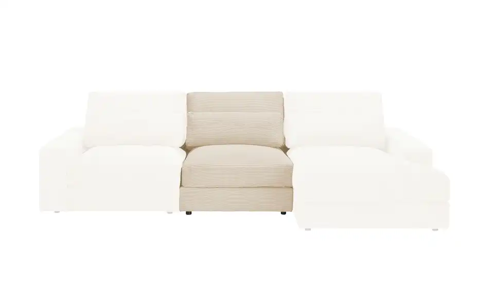 Element Branna Beige Cordstoff 1-Sitzer