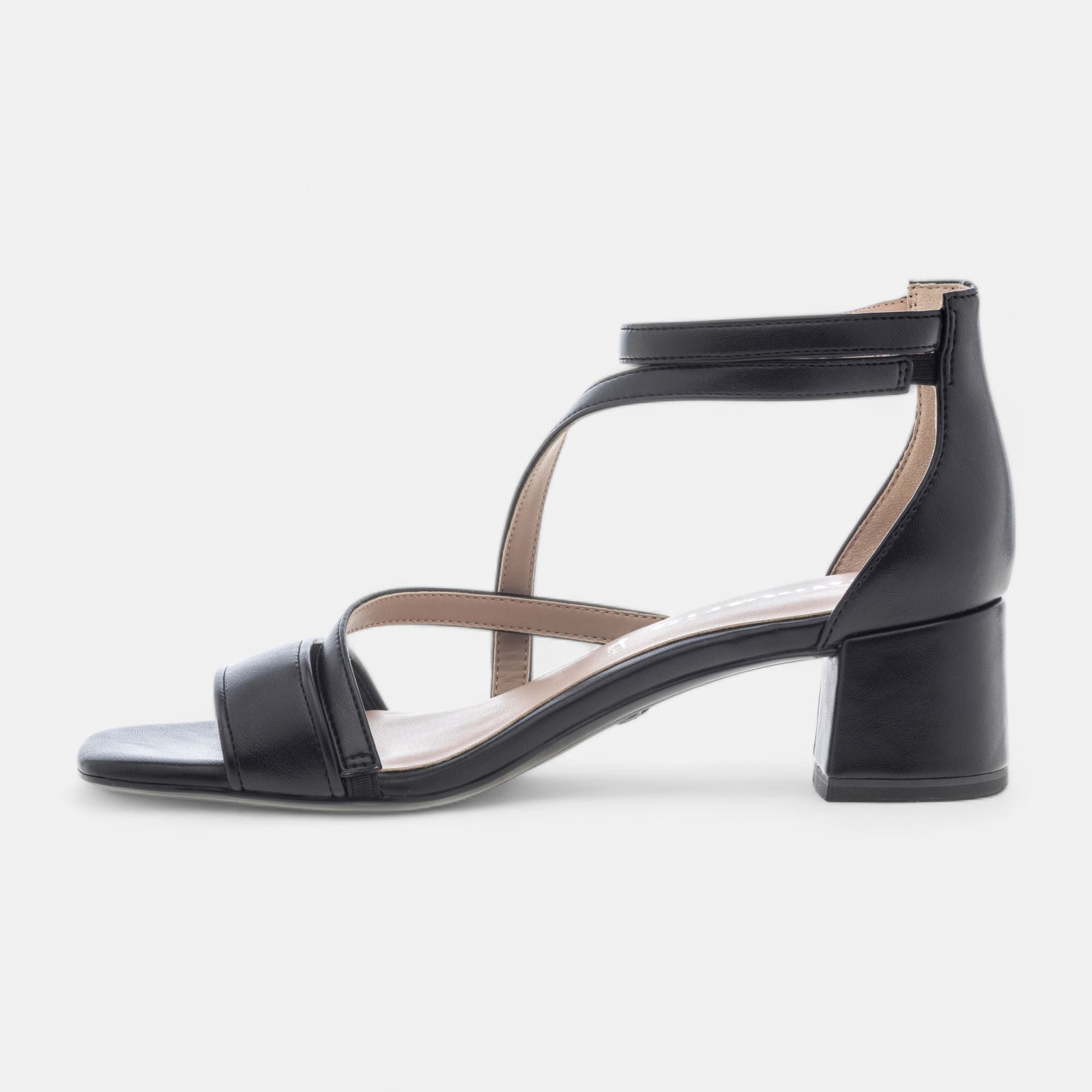 Nu-pieds à talon Femme noir