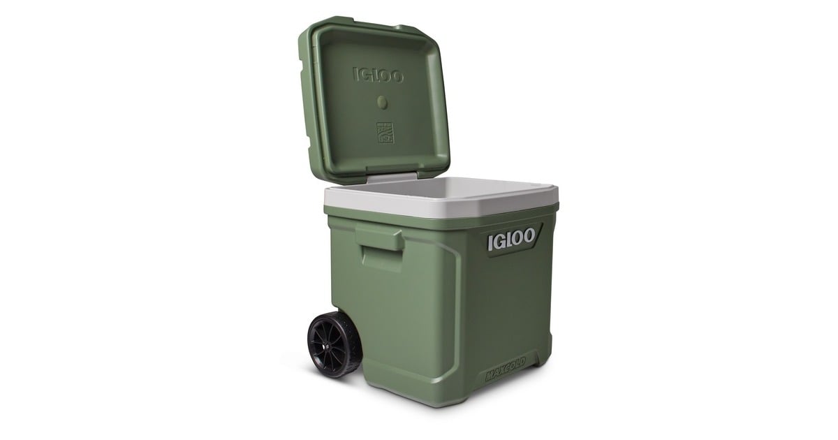 IglooECOCOOL Latitude 60 Roller koelbox  (Groen/wit)