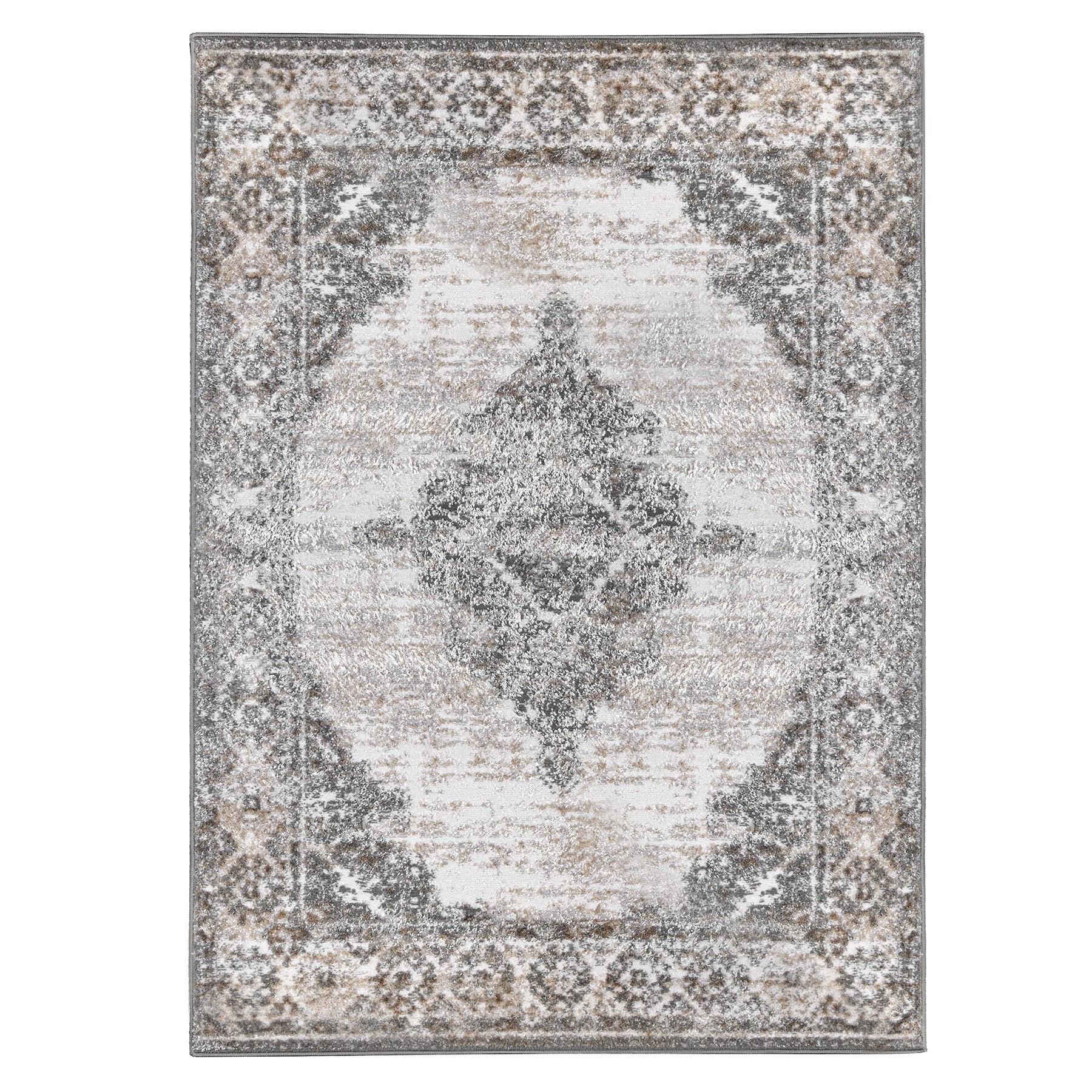 riess-ambiente Teppich CASABLANCA - 235x160cm beige creme Used-Look orientalisches Design Kurzflor