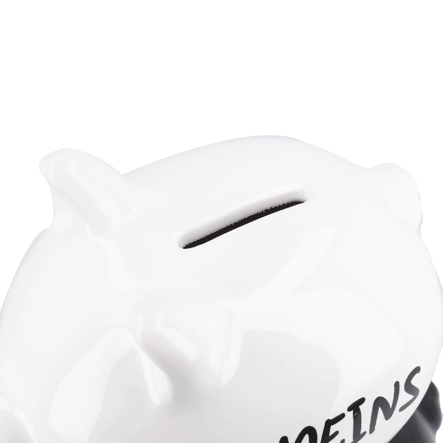Spardose 2er Schwein, Deins/Meins