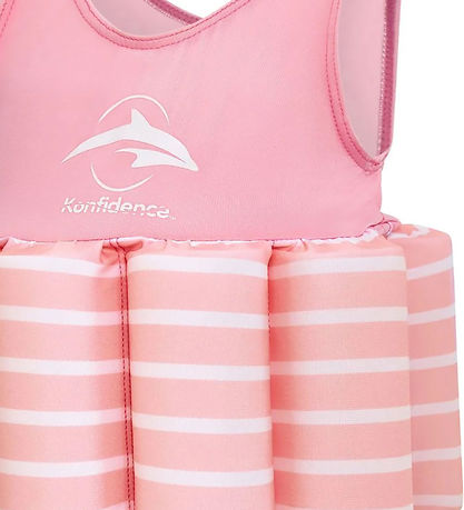 Konfidence Badeanzug - UV40+ - Pink/Breton