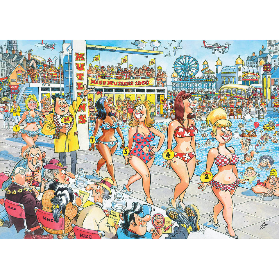 Jumbo Wasgij Destiny 9 puzzel Topmodellen - 1000 stukjes