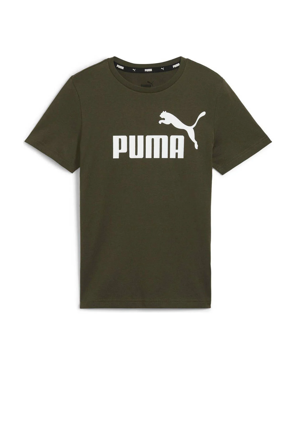 Puma T-shirt olijfgroen