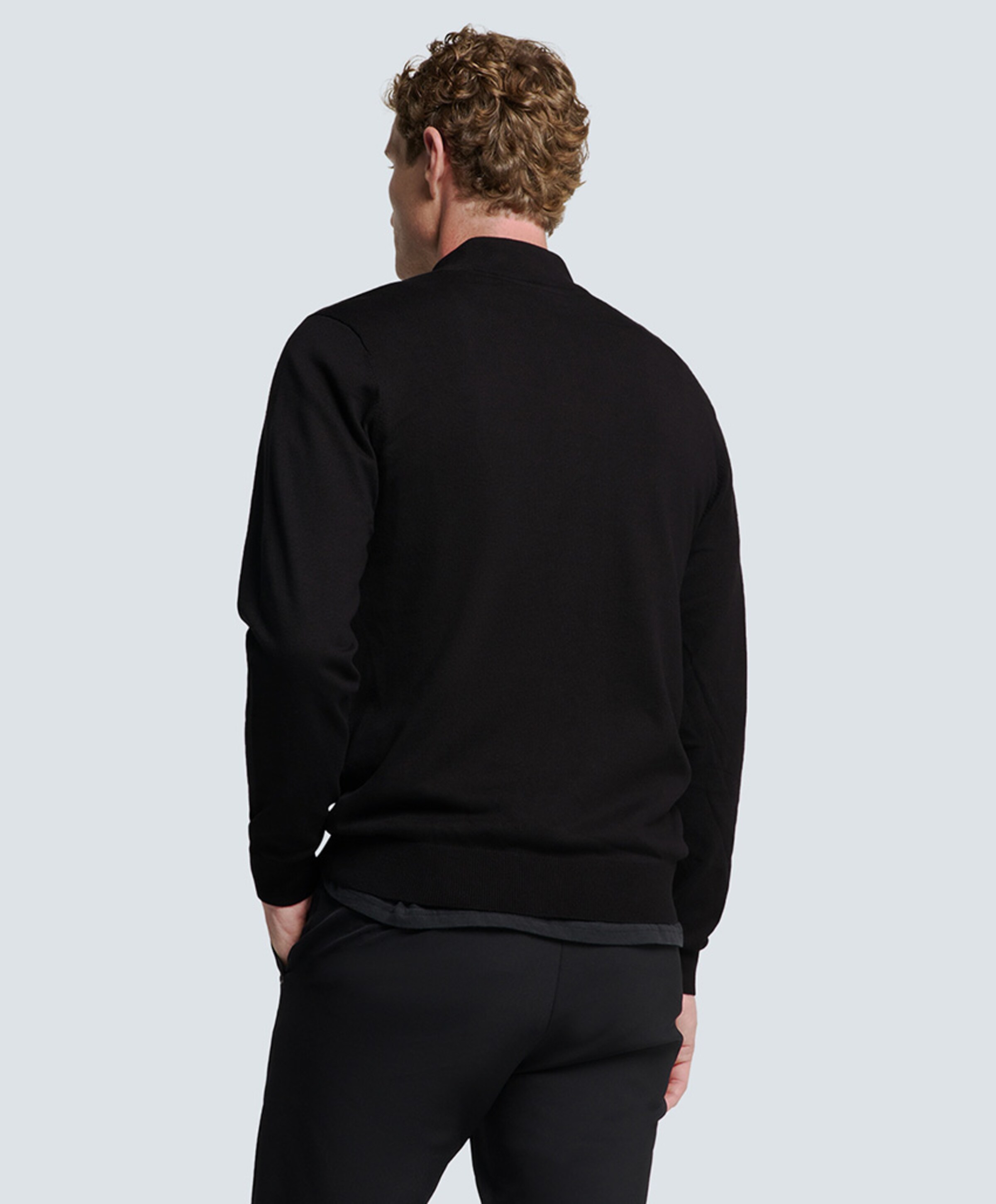 No Excess Heren trui zwart
