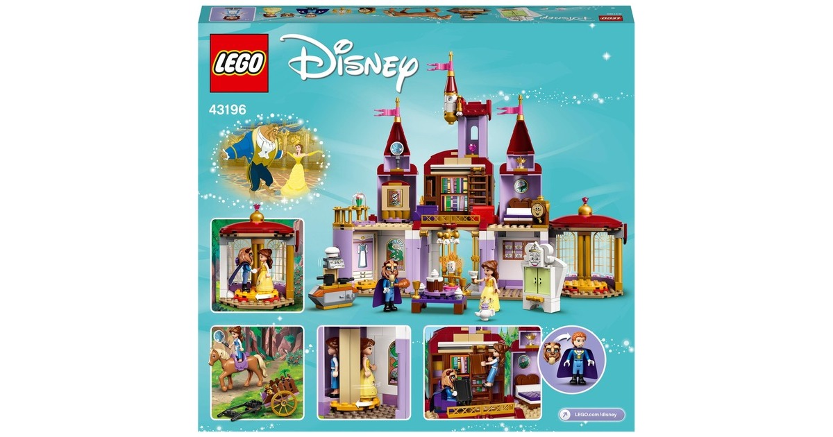 LEGODisney Princess - Belle en het Beest kasteel Constructiespeelgoed  (43196)