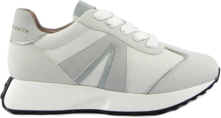 Alexander Smith Piccadilly Lage sneakers Leren Sneaker Dames Wit