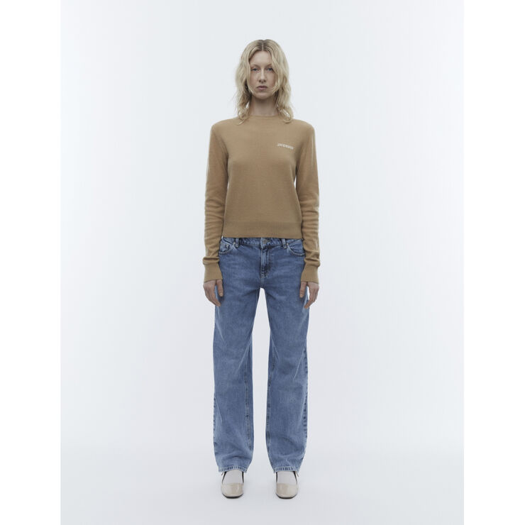 2NDDAY 2ND Raideret TT - Classic Denim Light blue