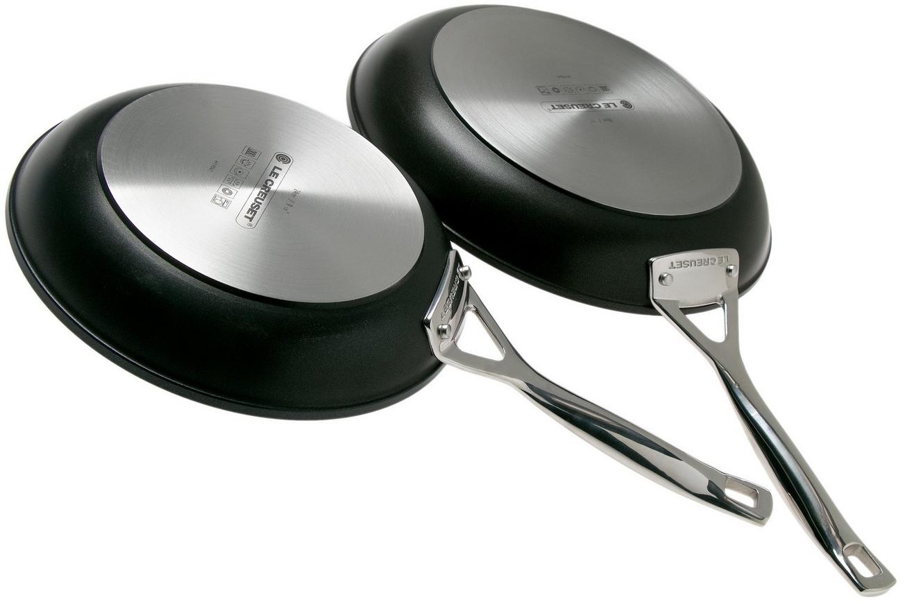 Le Creuset TNS 24 cm en 28 cm koekenpanset