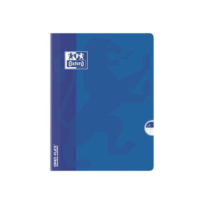 Oxford Openflex - Cahier polypro 24 x 32 cm - 96 pages - grands carreaux (seyès) - disponible dans différentes couleurs