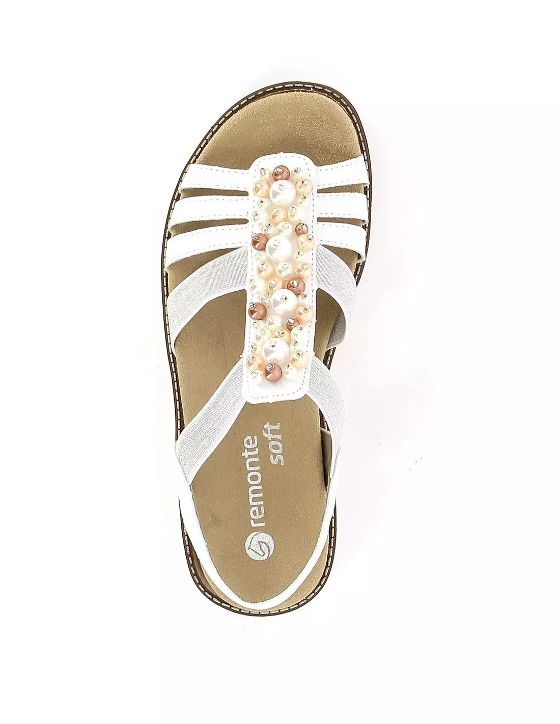 REMONTE D2047-80 - Sandales & nu-pieds Weisssilver