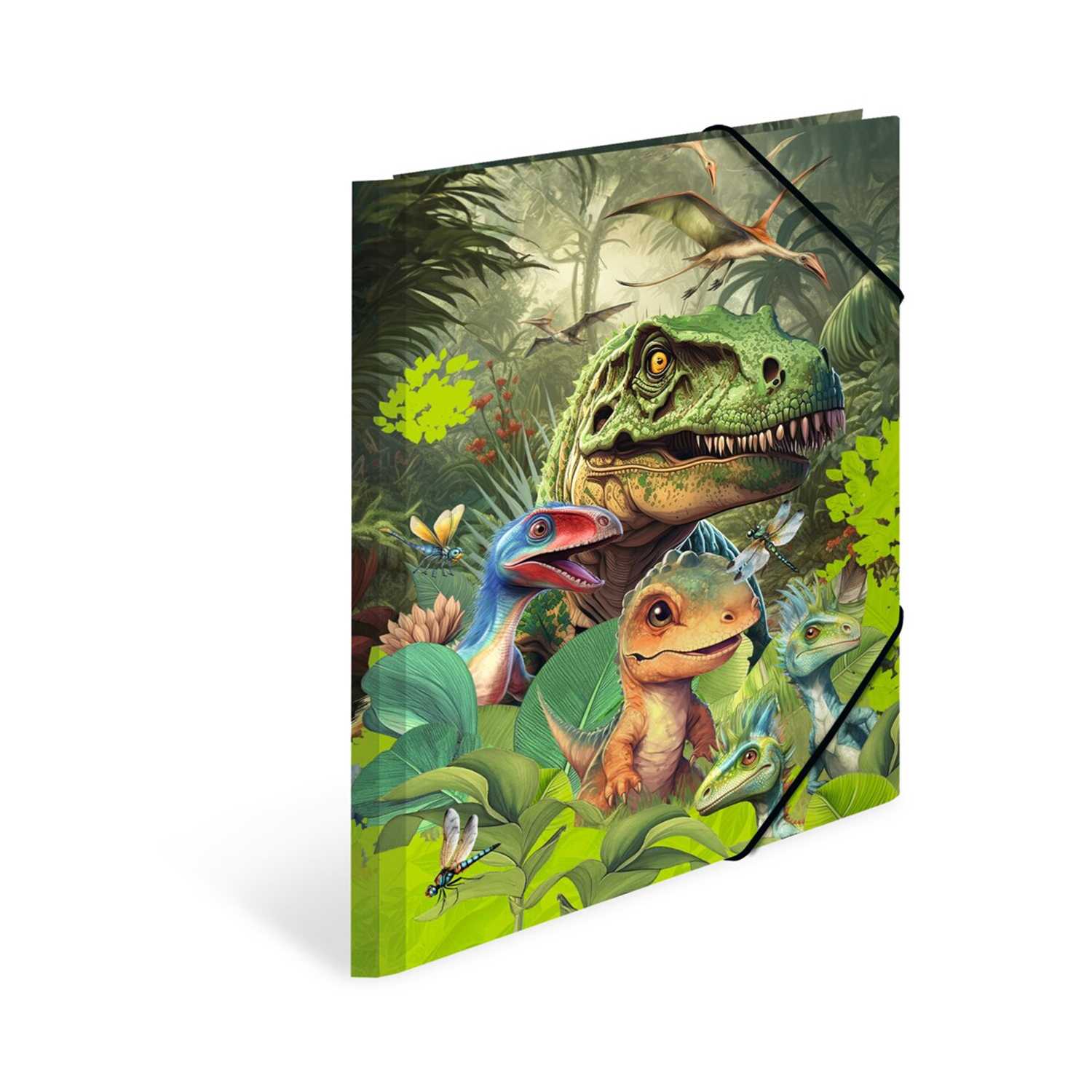 Sammelmappe Dino World A4 Karton