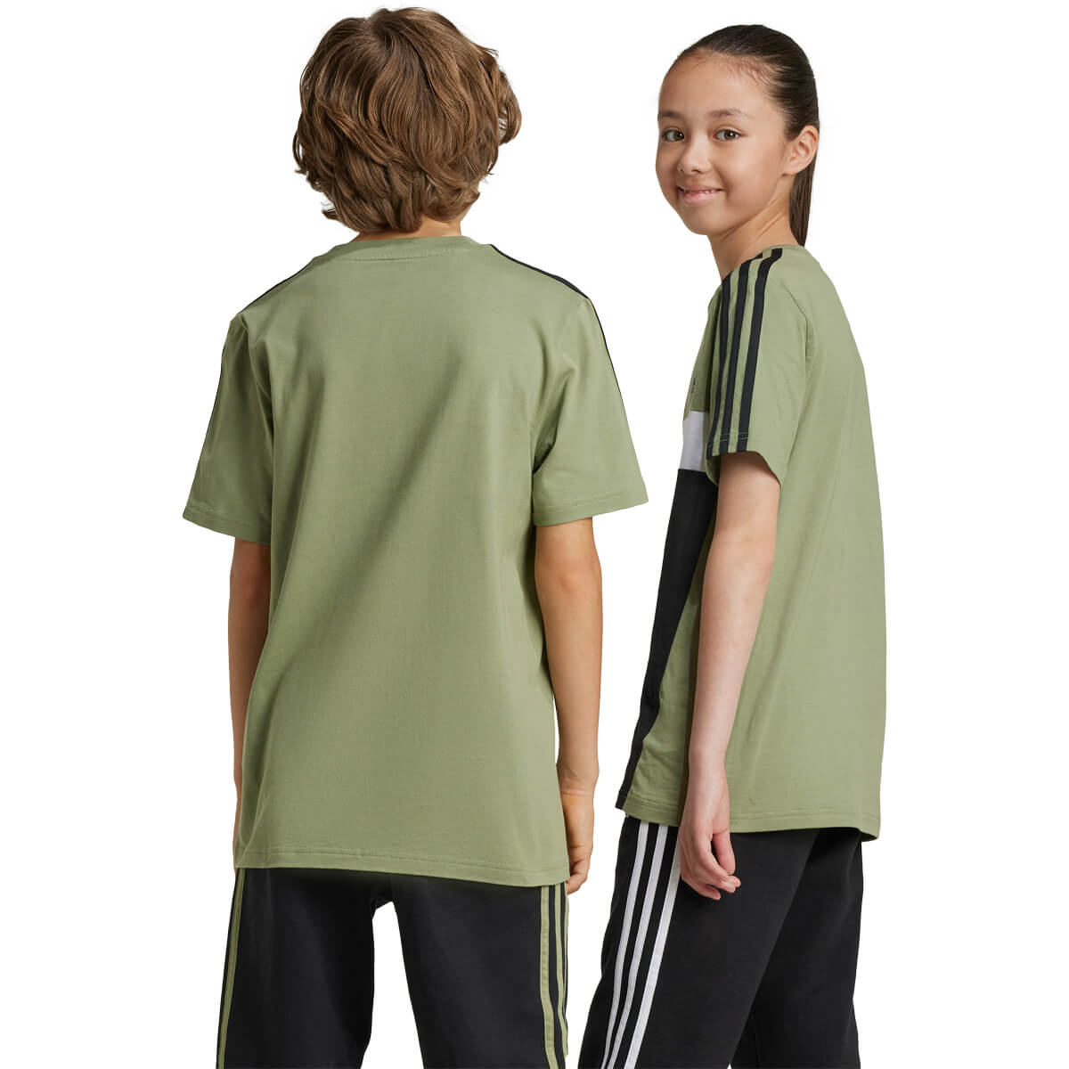 adidas Tiberio 3-Stripes Colorblock T-shirt Børn