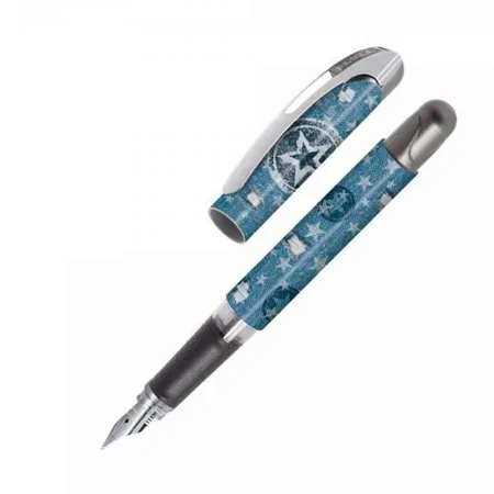 ONLINE Linkshänder-Füller Lefty College, Blue Star