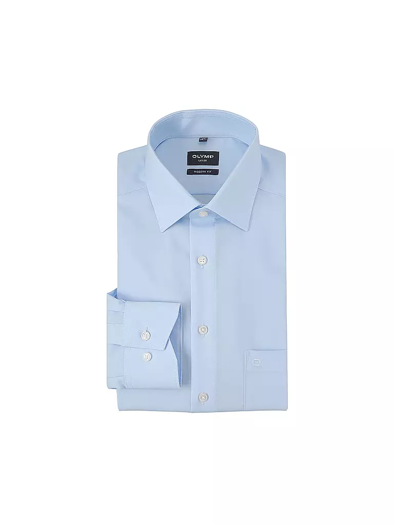 OLYMP Hemd Modern Fit hellblau
