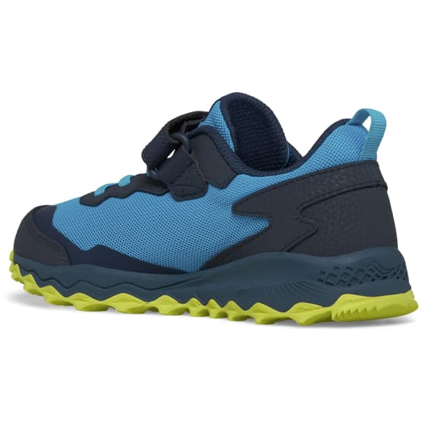 Chaussure trail SAUCONY PEREGRINE KDZ AC NAVY/CITRON