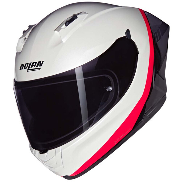 Nolan - Casque N60-6 Sport Verniciatura Speciale Blanc / Noir / Rose / Brillant