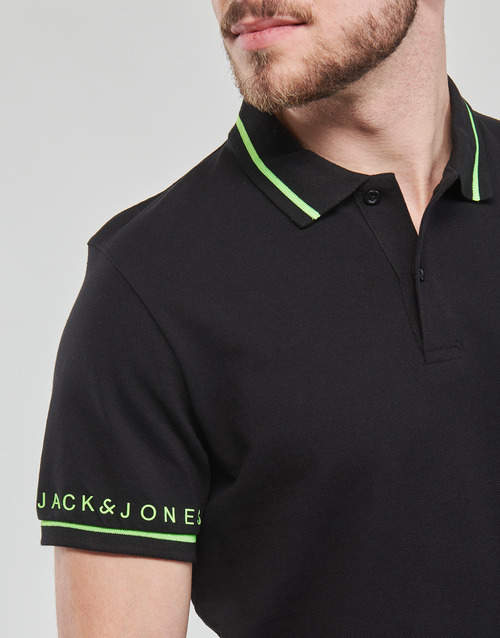 Jack & Jones - JJGLOBUS POLO SS - Noir