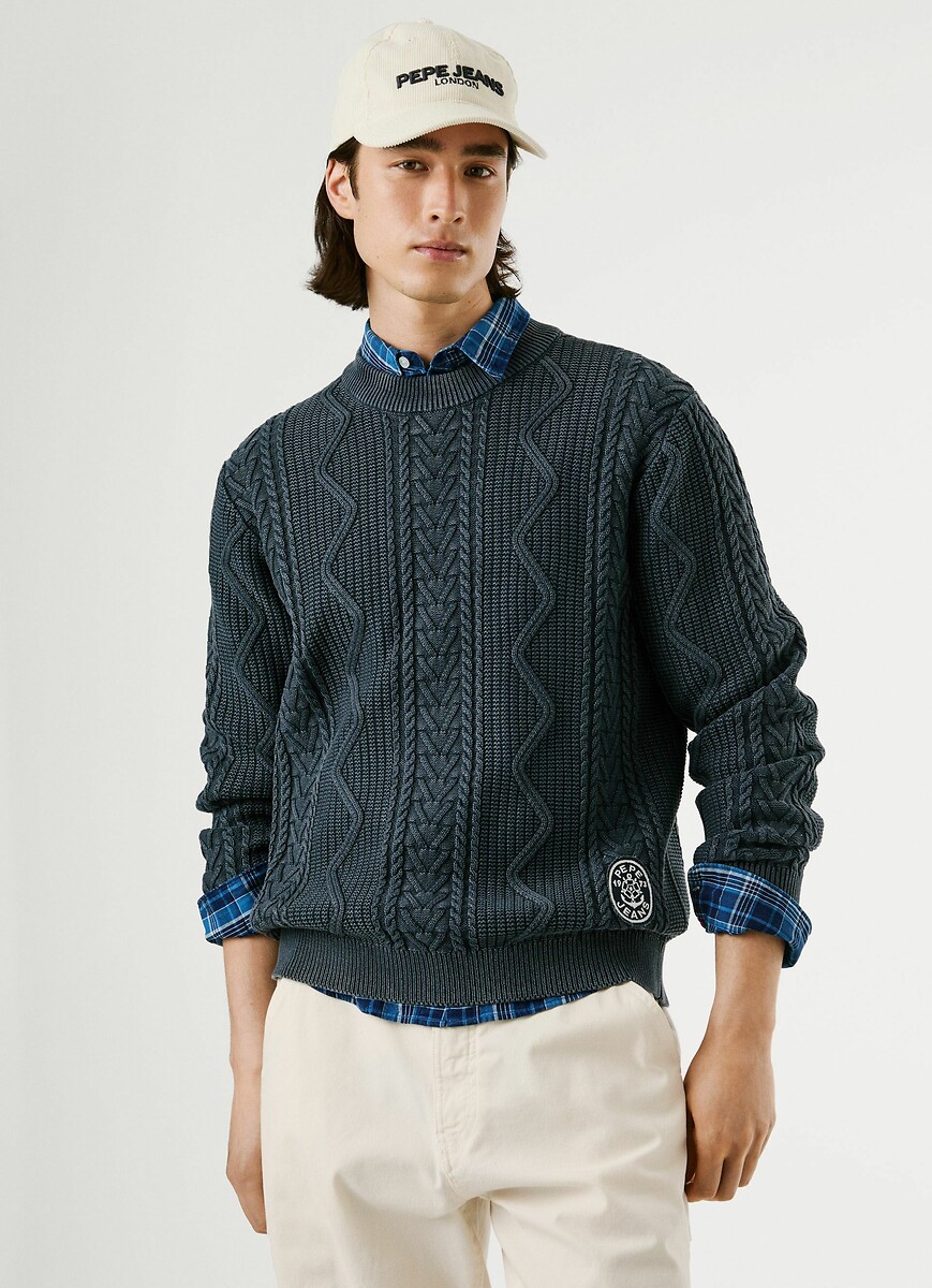 PEPE JEANS<br>Suéter Perry Cable