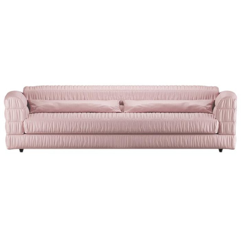 HKliving Club Couch 4-zits bank Wise Blossom