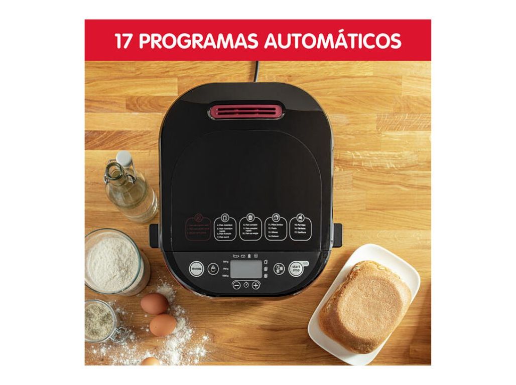 MÁQUINA FAZER PÃO MOULINEX OW220830 PAIN PLASIR 650W