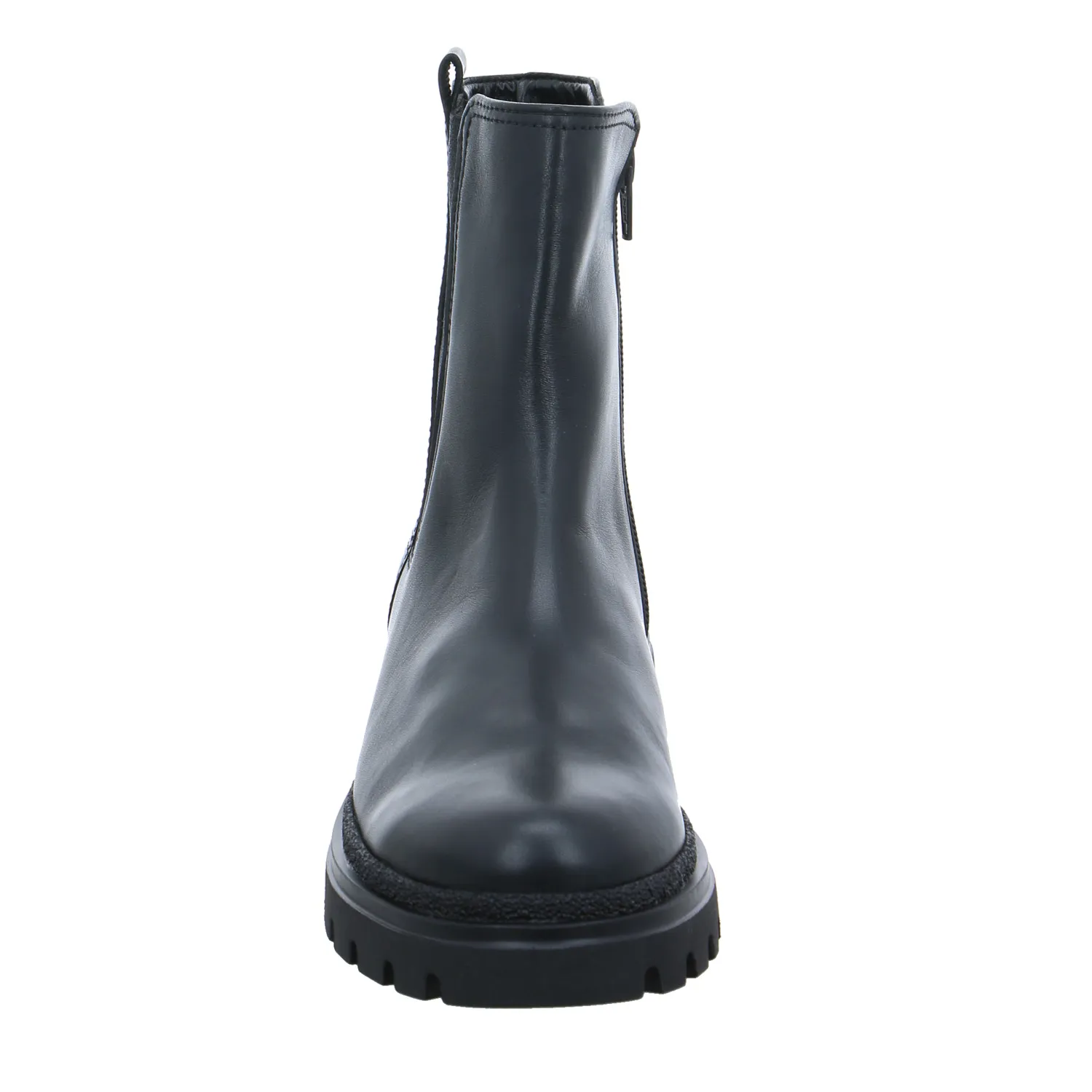 GABOR Boot Schwarz Leder  mit Wechselfussbett