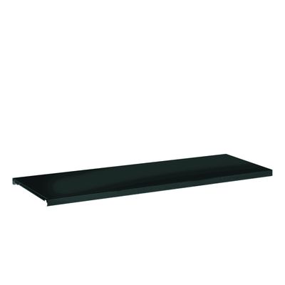 Tablette pour armoire à rideaux monobloc - L120 x P43 x H43 cm - noir