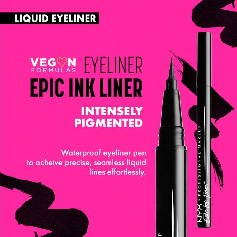 NYX Professional Makeup Epic Ink Liner Black 1ml