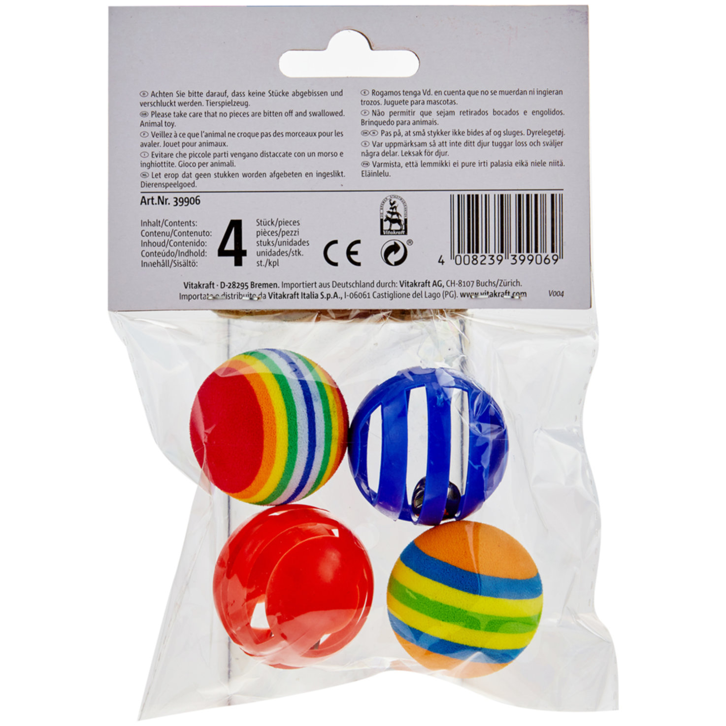 Vitakraft Rainbow- und Rasselbälle