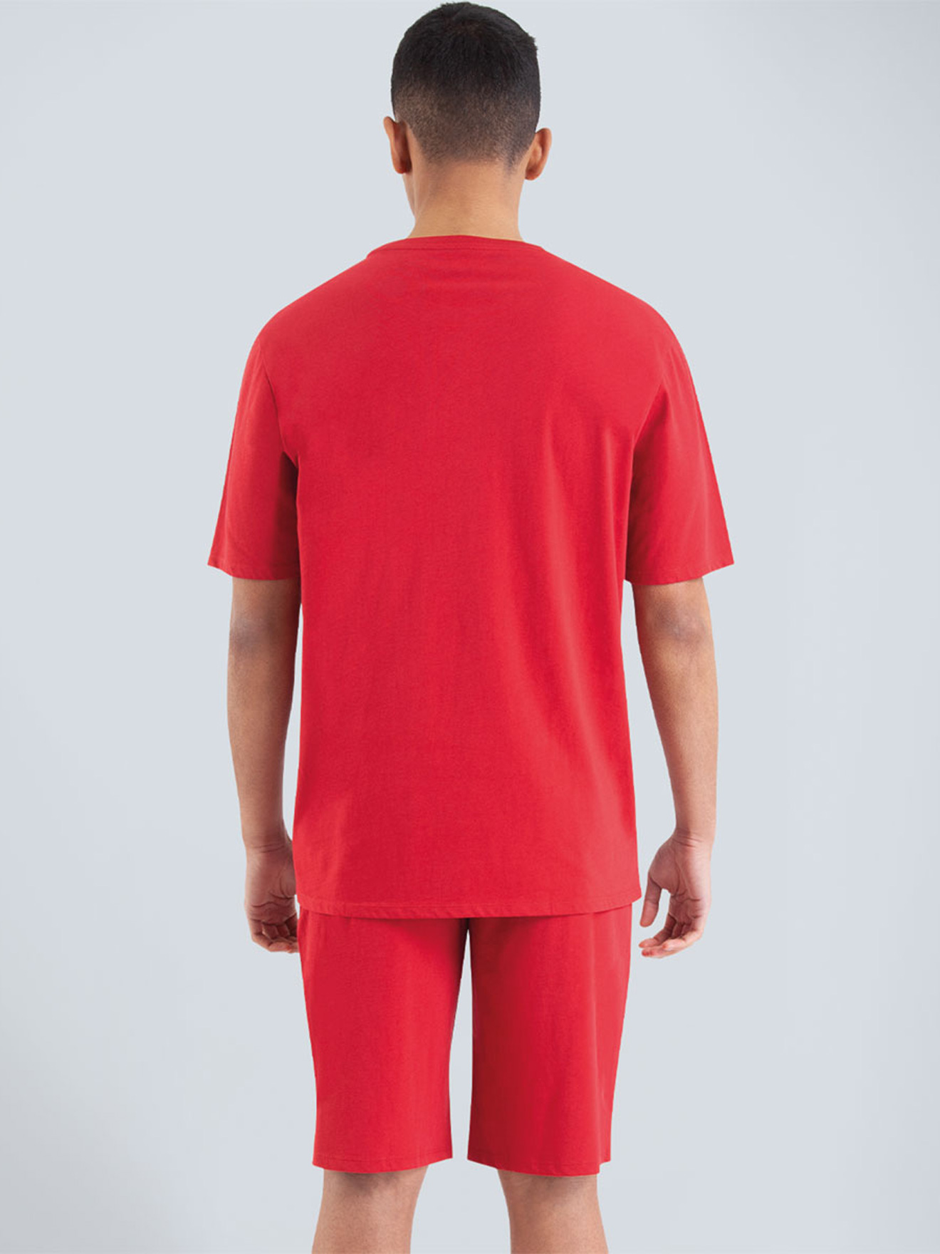 Pyjashort col rond Rayures