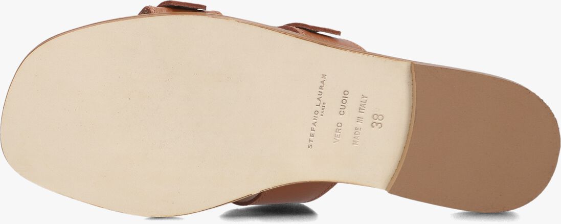 cognac stefano lauran slippers 24004