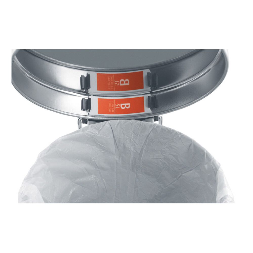 PEDALBØTTE BRABANTIA NEW ICON 5L MATT STÅL
