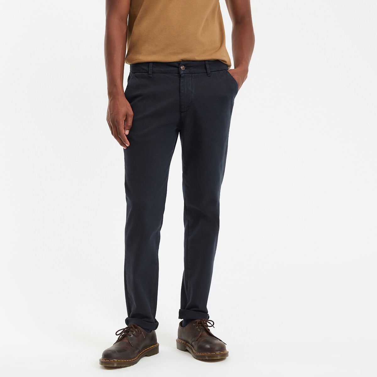 COLEÇÃO LA REDOUTE<br>Calças chino slim