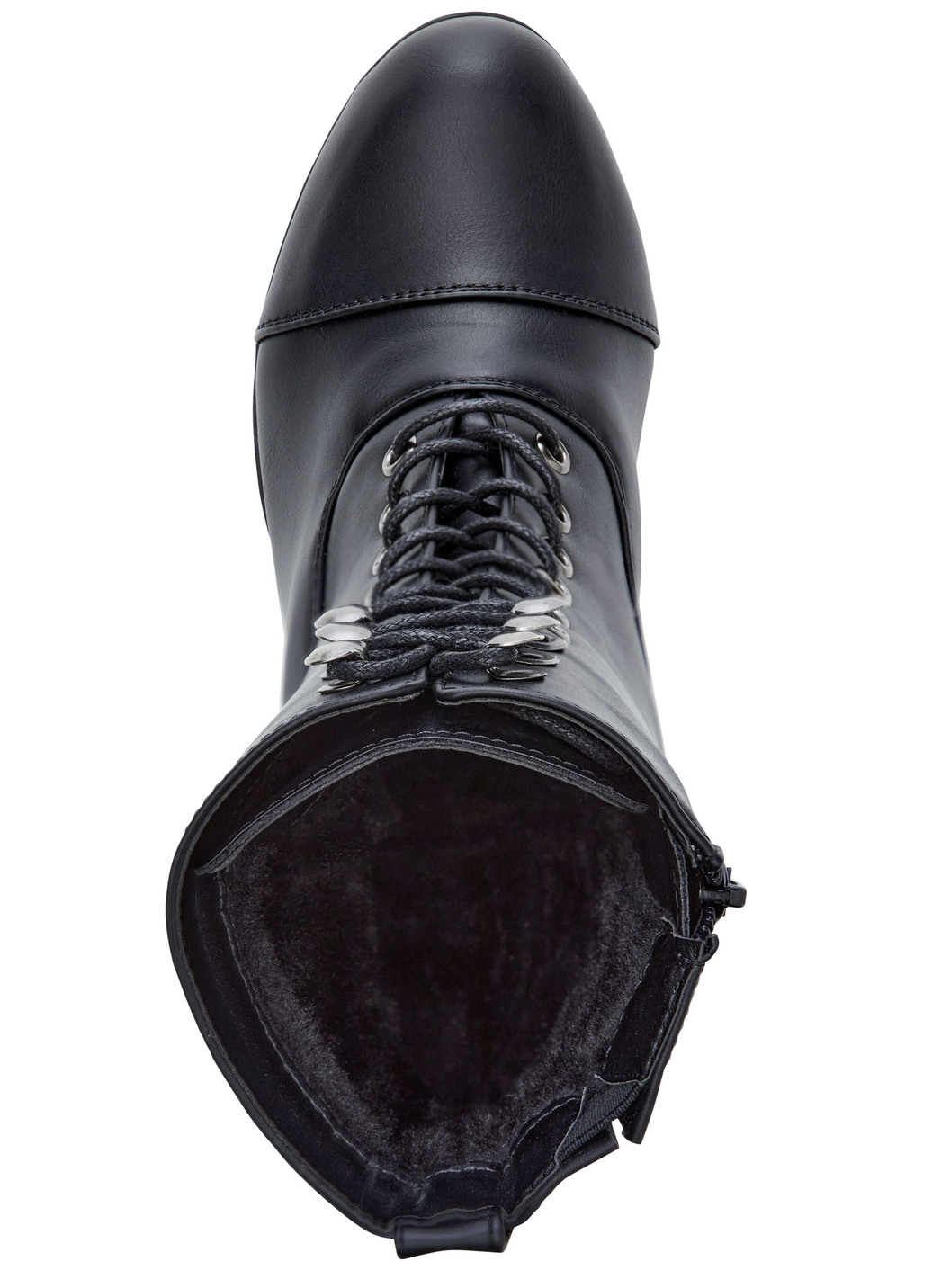 Andrea Conti Schnür-Stiefelette aus Synthetikmaterial
