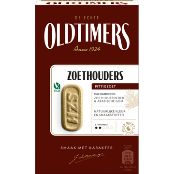 Oldtimers Zoethouders Pittigzoet 235 g