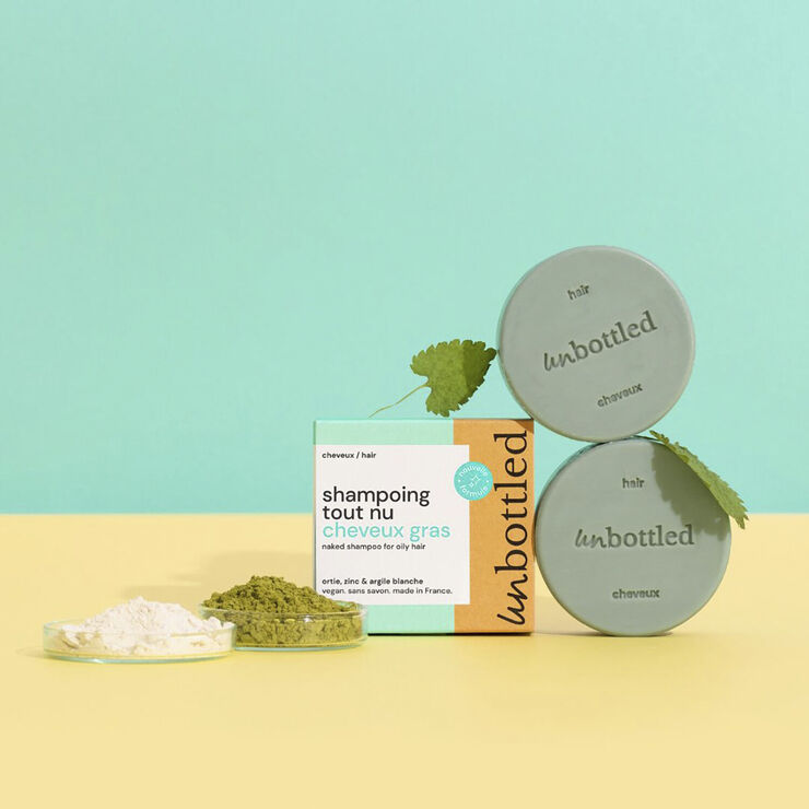 Sephora Collection Naked Solid Shampoo - Solid Shampoo for Oily Hair
