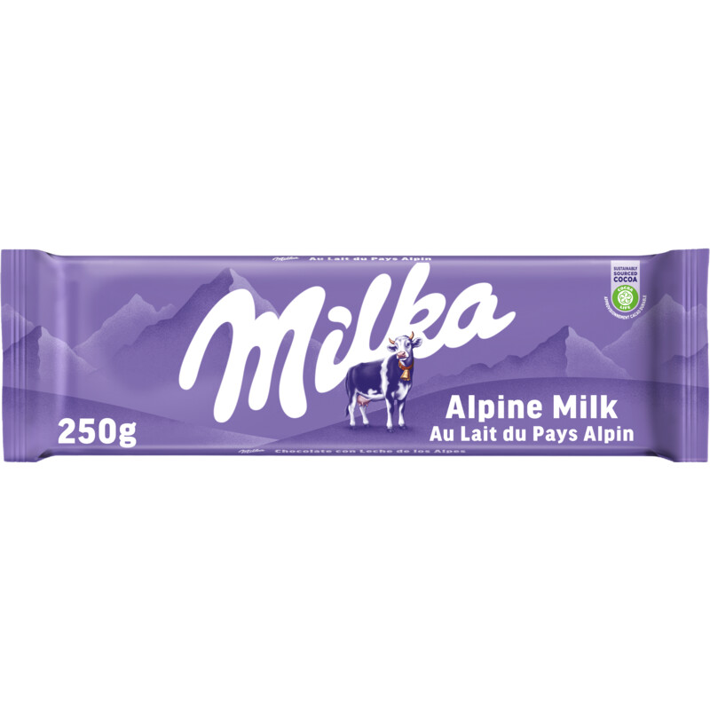Milka Chocoladereep alpenmelk
