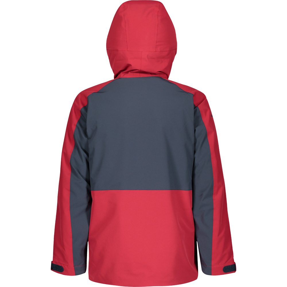 Scott Vertic Skijacke Kinder wine red blue nights
