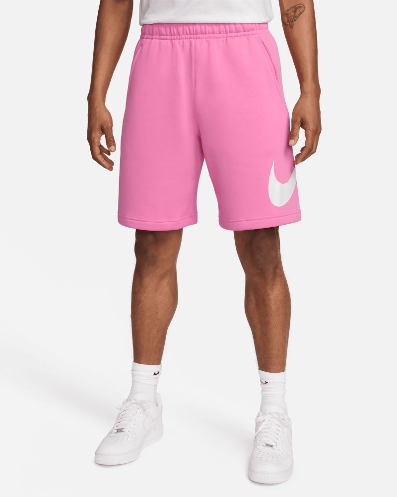 Short Nike Sportswear Club Rose & Blanc pour homme